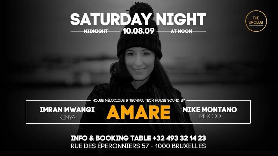 Amare & Friends: From Midnight Till Midday - フライヤー表