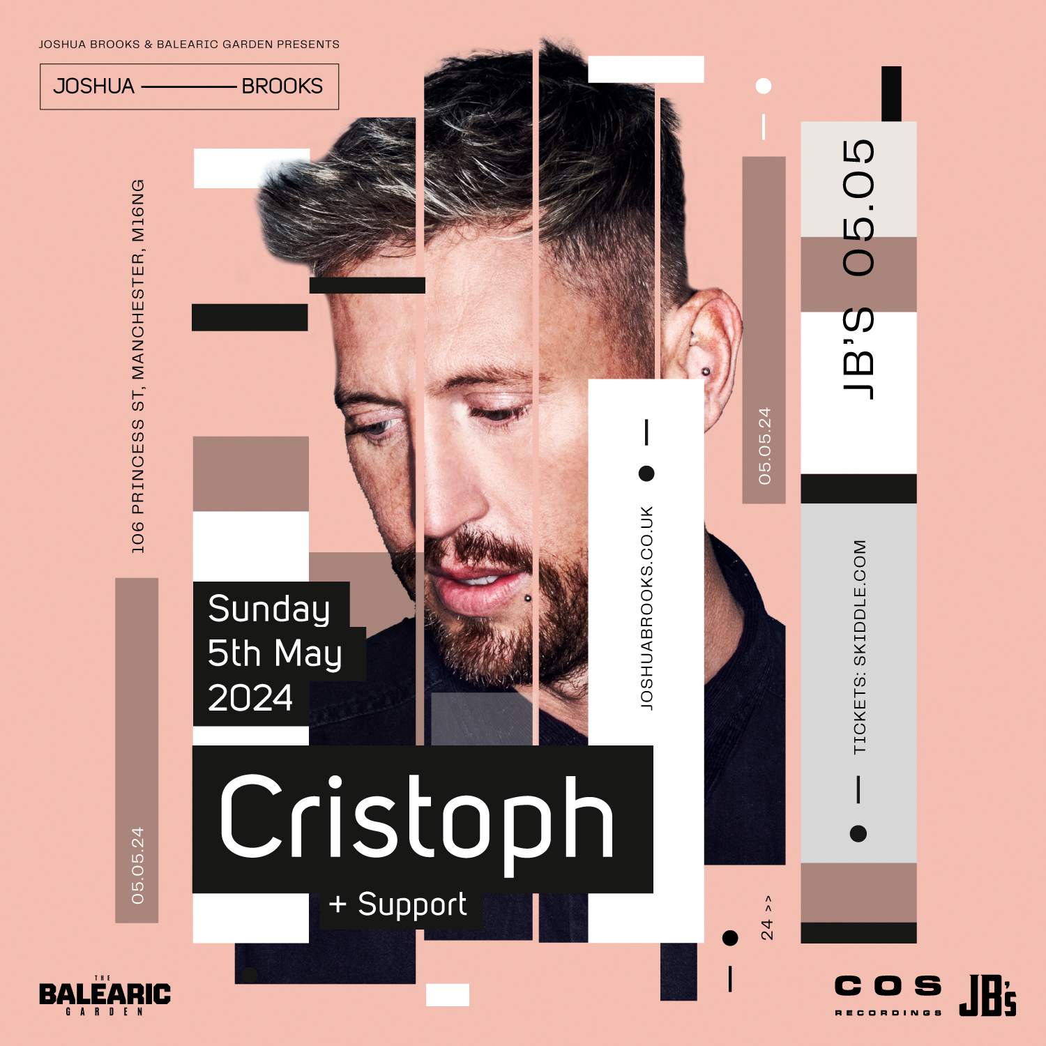 Cristoph: Balearic Garden Afterparty - フライヤー裏