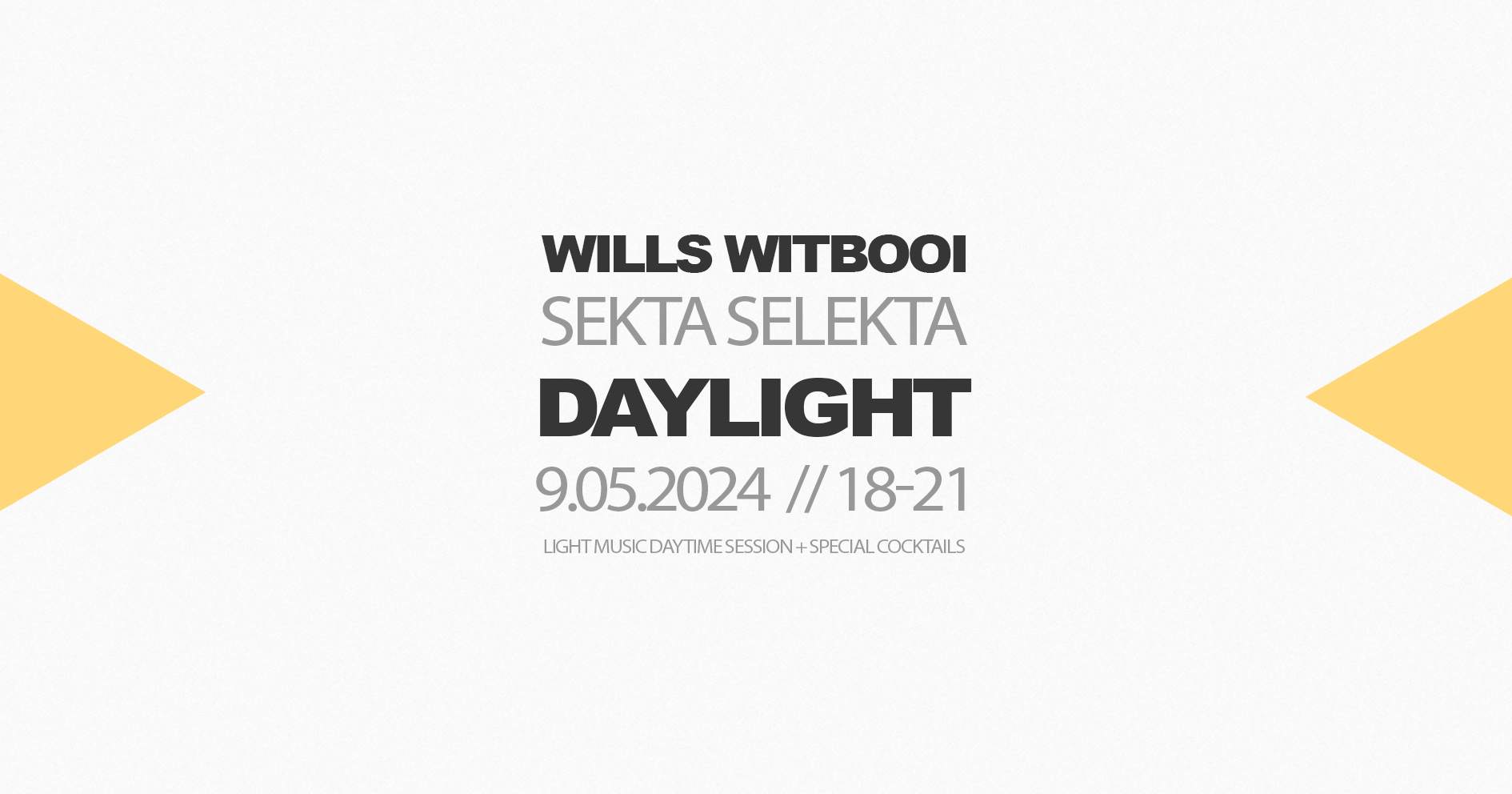 DAYLIGHT: Wills Witbooi - Página frontal