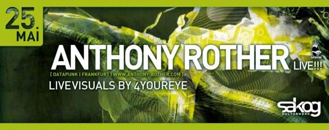 Anthony Rother - フライヤー表