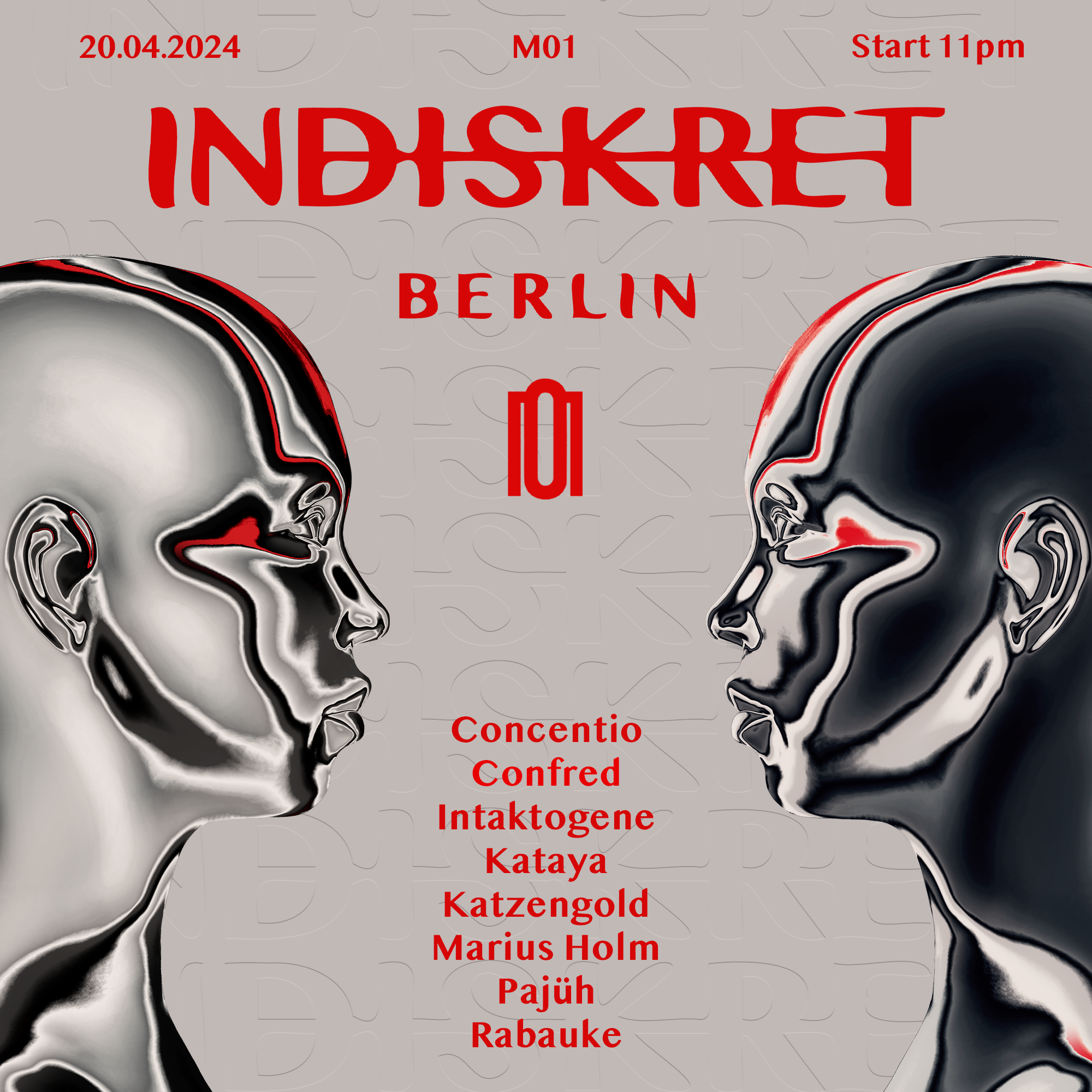 Indiskret Berlin - Página frontal