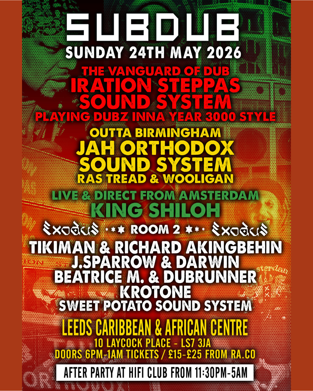 SUBDUB - Iration Steppas, King Shiloh, Jah Orthodox, Tikiman, R ...