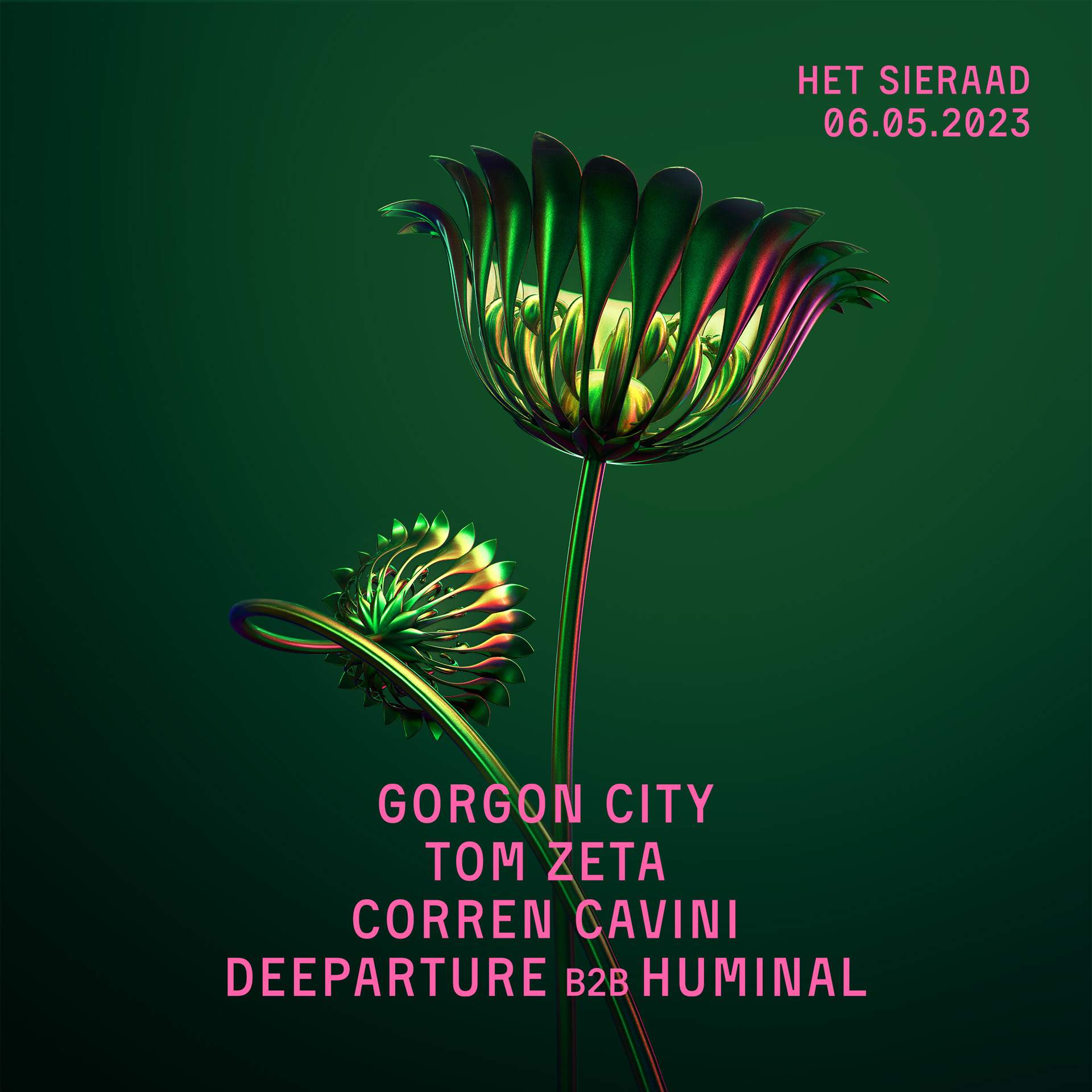 Gorgon City - Tom Zeta - Corren Cavini - Deeparture b2b Huminal - Página frontal