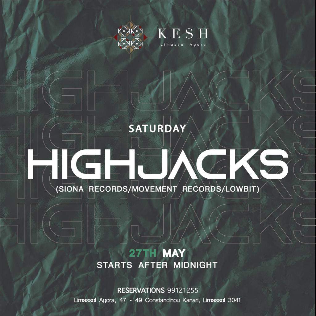 KESH pres. Highjacks [Siona Records, Movement Recordings] - Página trasera