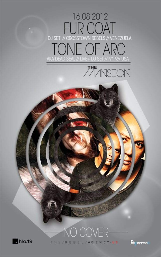 Reforma 35 presents: Fur Coat (Israel Sunshine) & Tone of Arc AKA Dead Seal - Página frontal