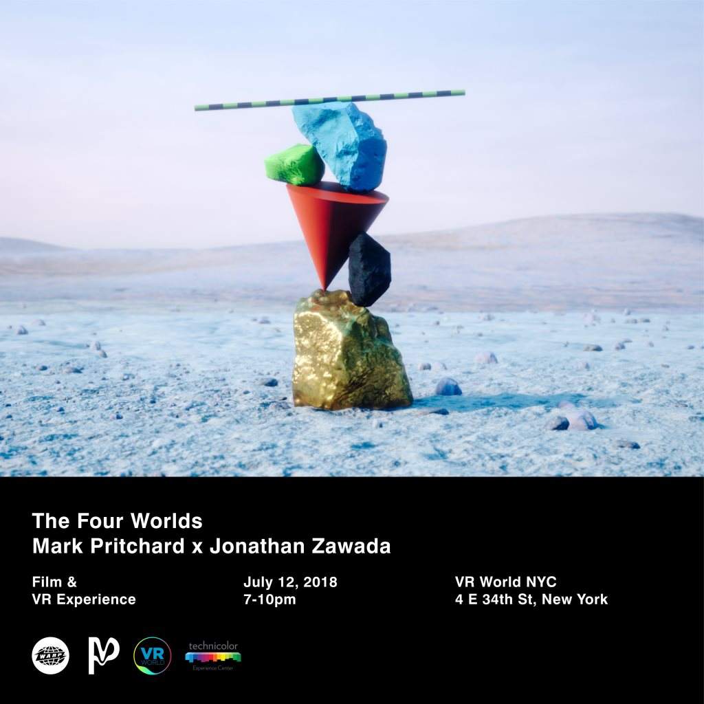 The Four World: Mark Pritchard X Jonathan Zawada - フライヤー表