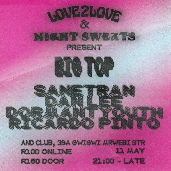 Love2Sweat - Big Top - Página frontal