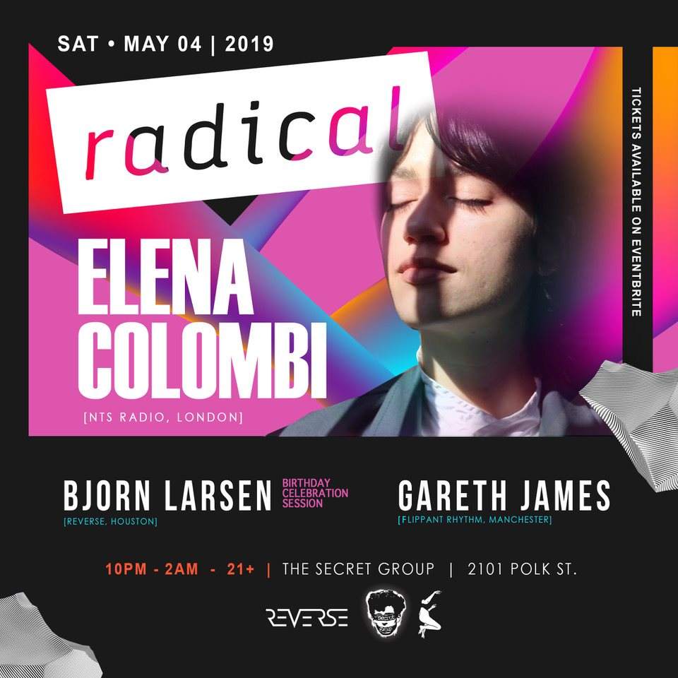 Radical with Elena Colombi / Gareth James / Bjorn Larsen - Página frontal