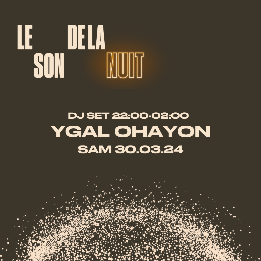 BEFORE LE SON DE LA NUIT - Ygal Ohayon - Página frontal