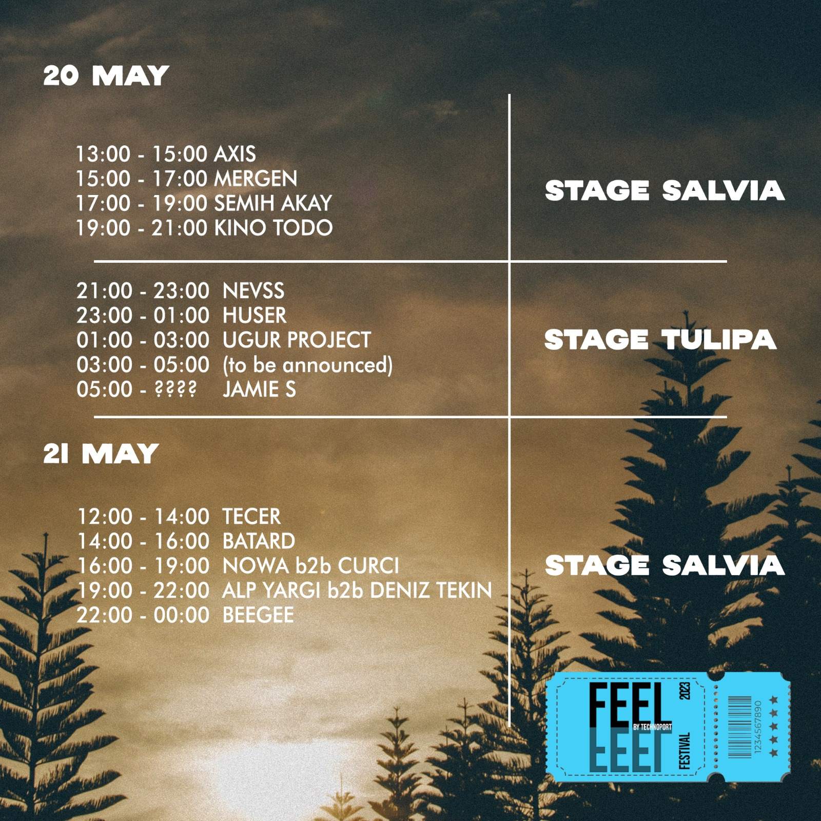 Feel Festival 2023 at Taskent Nature Park, Cyprus · Tickets