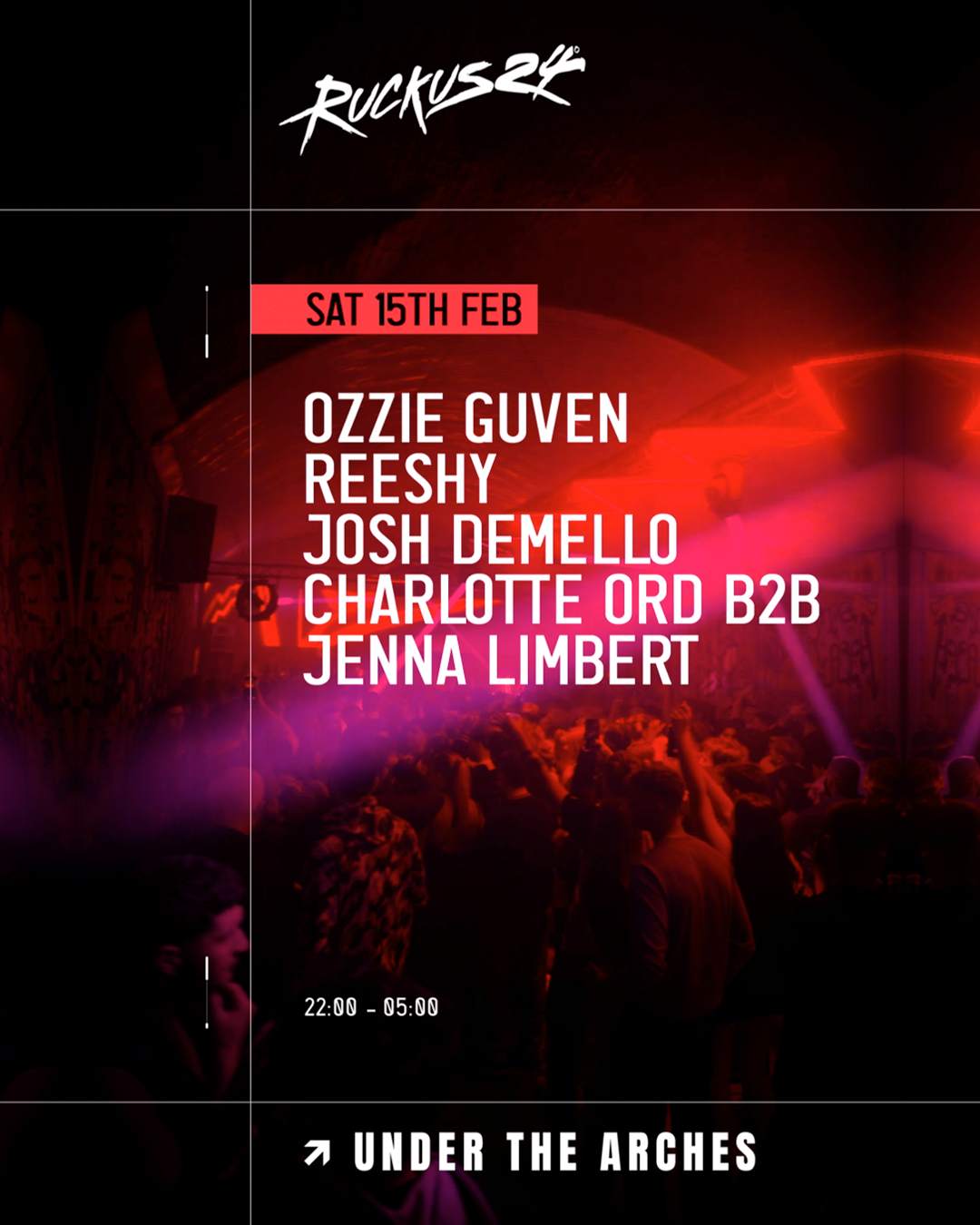 Ruckus24 - Ozzie Guven & Reeshy at Under The Arches, Leeds