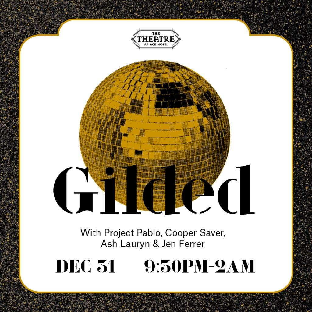 Gilded: New Year's Eve - フライヤー表