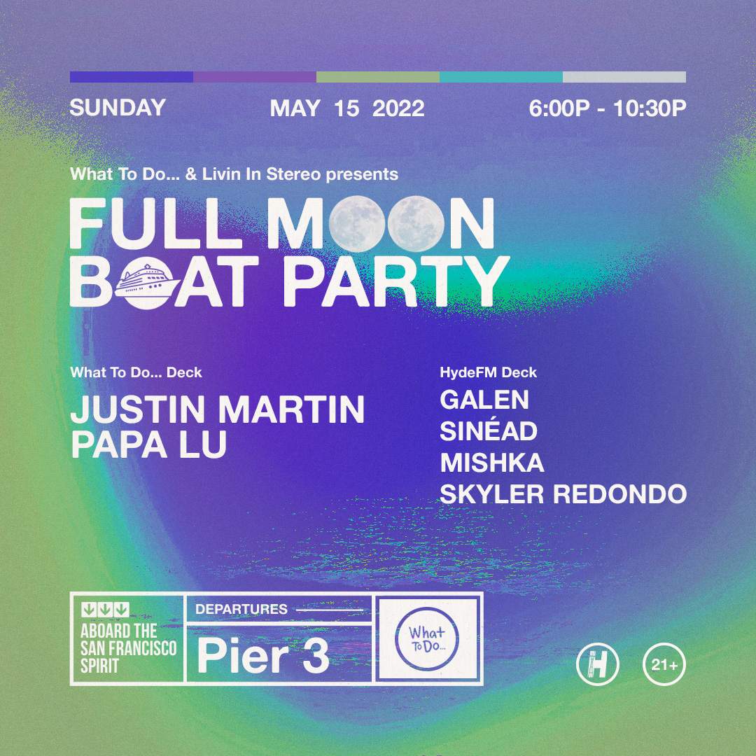 Full Moon Boat Party - Página frontal