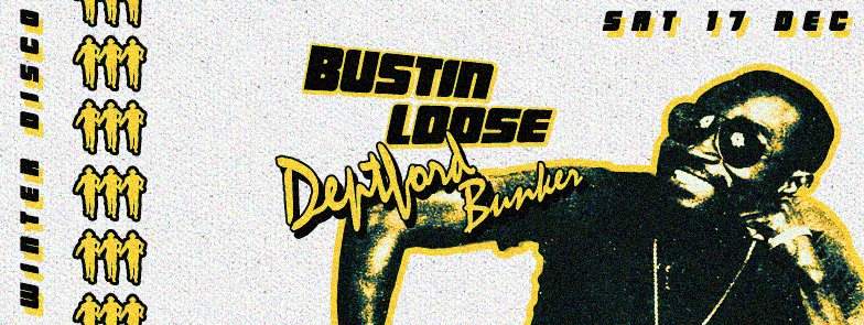 Bustin' Loose Winter Disco - フライヤー表