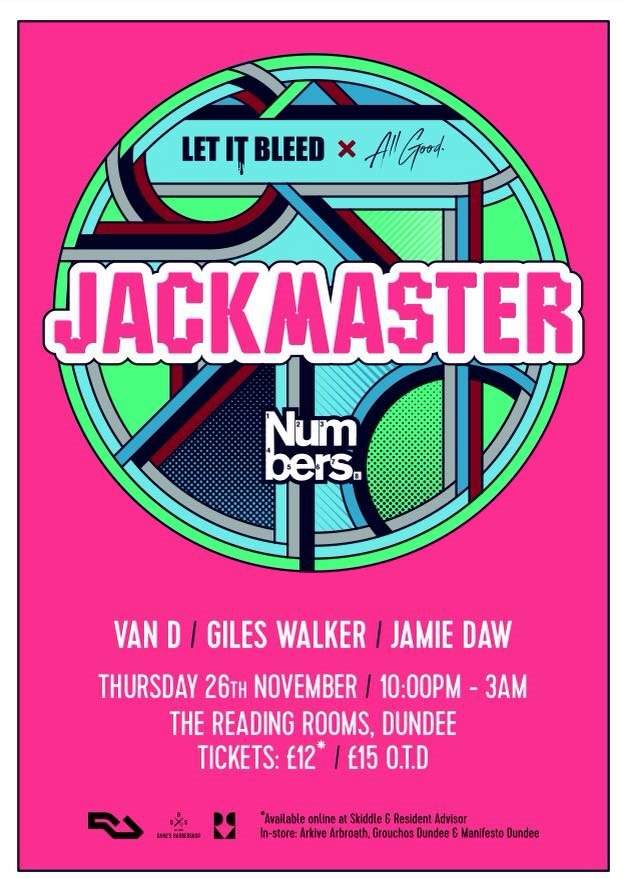 All Good and Let It Bleed presents Jackmaster - Página frontal