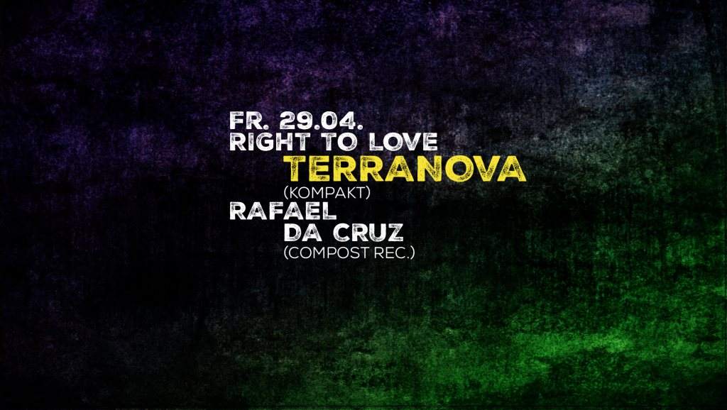 Right To Love - Terranova - Rafael Da Cruz - Página frontal