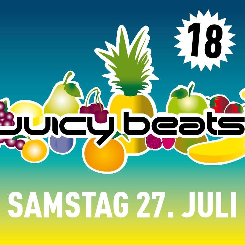 Juicy Beats 18 - フライヤー表