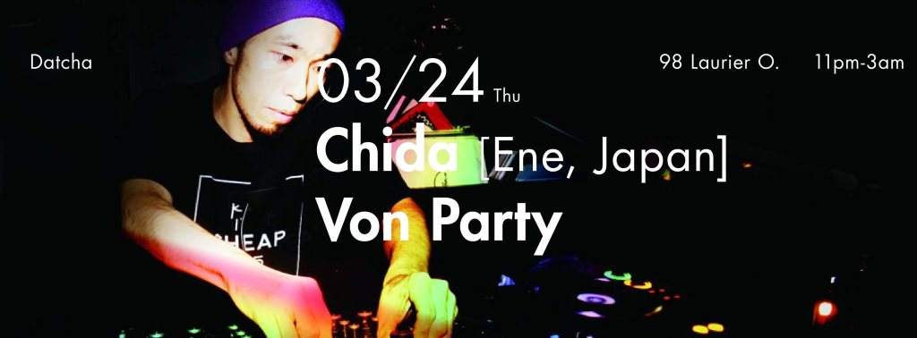 Chida [Ene, Japan] Von Party - フライヤー表