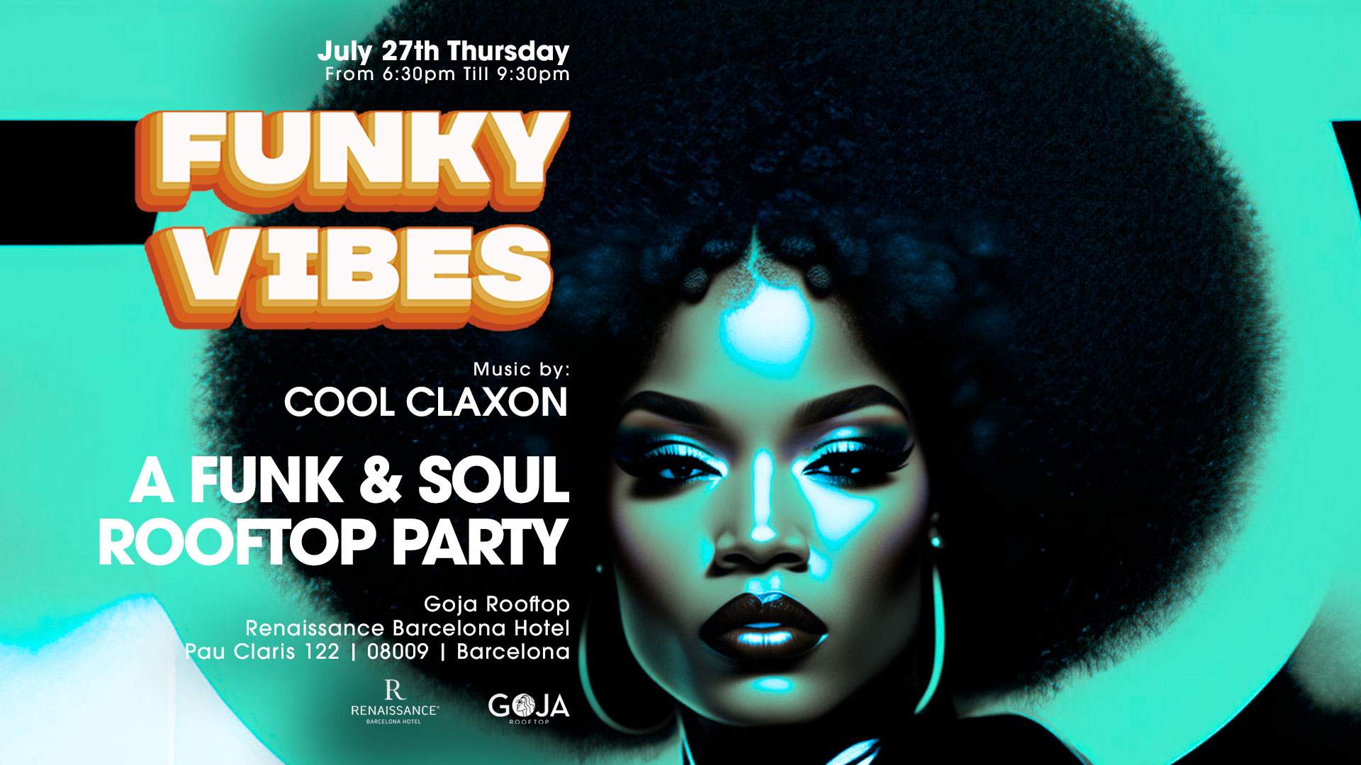 Free Tickets* Funky Vibes Rooftop Party at Renaissance Barcelona Hotel ...