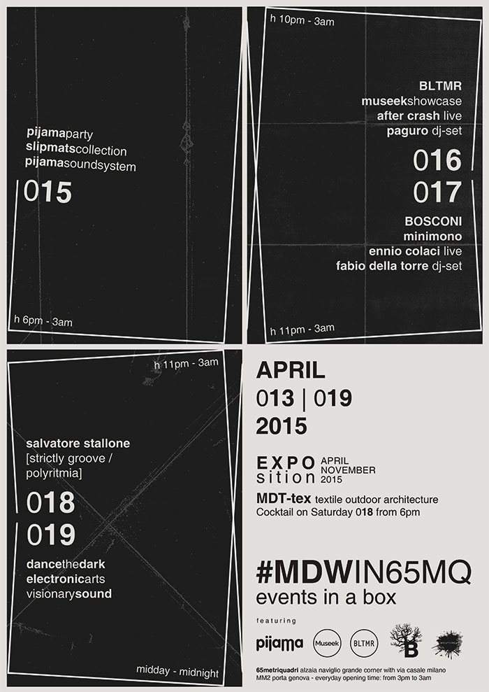 #Mdwin65mq Design Week In A Box - Página trasera