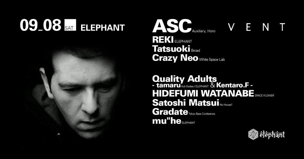 ASC at Elephant - フライヤー表