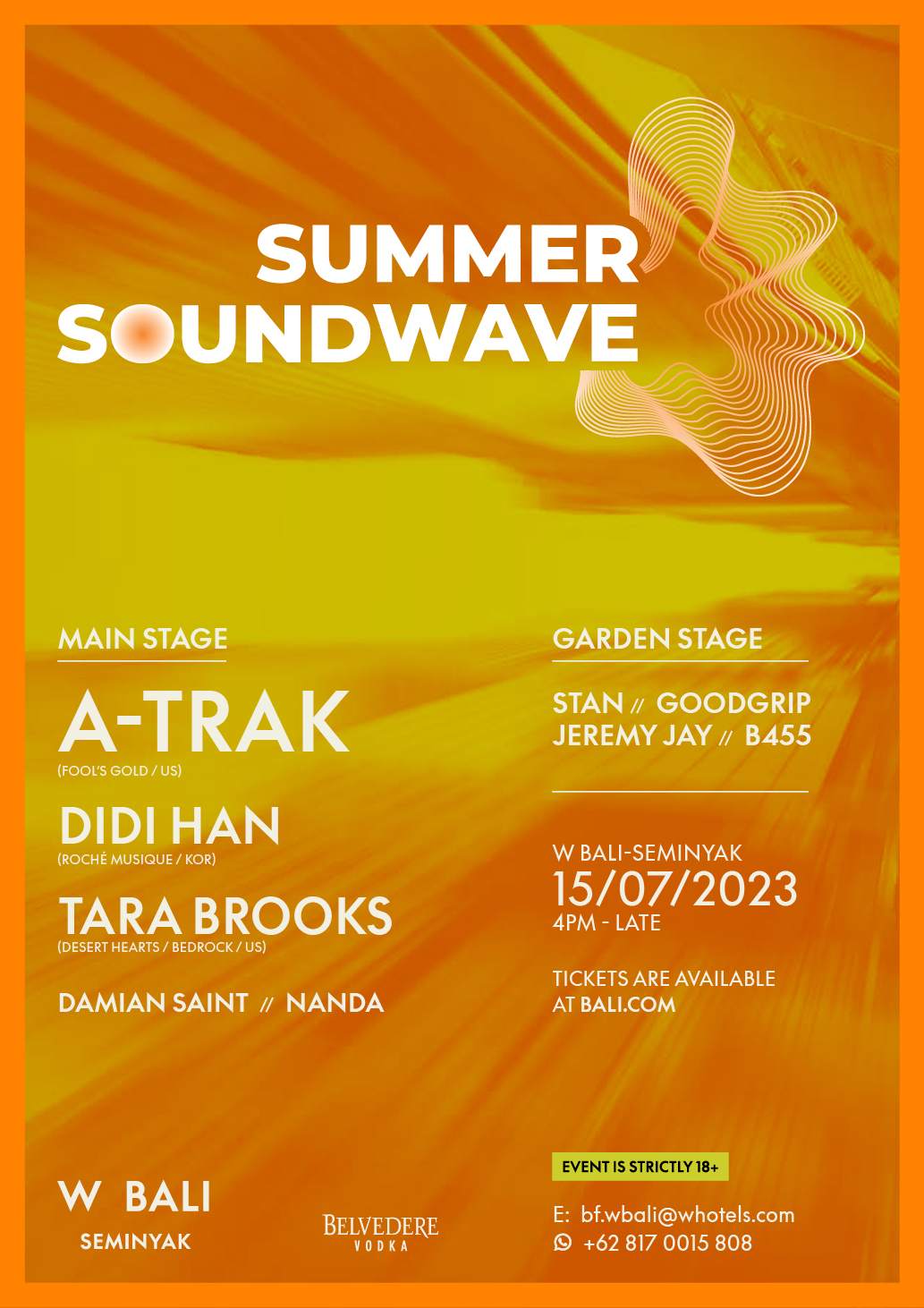 Summer Soundwave 2023 - Página frontal