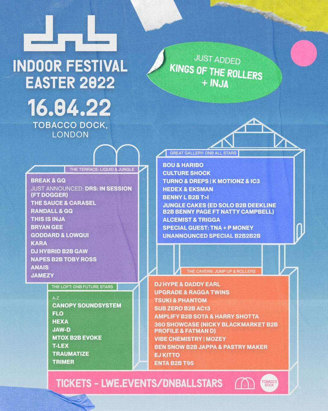 Dnb Allstars Indoor Festival - Página trasera