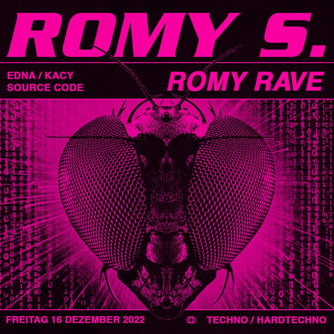 Romy Rave - フライヤー表