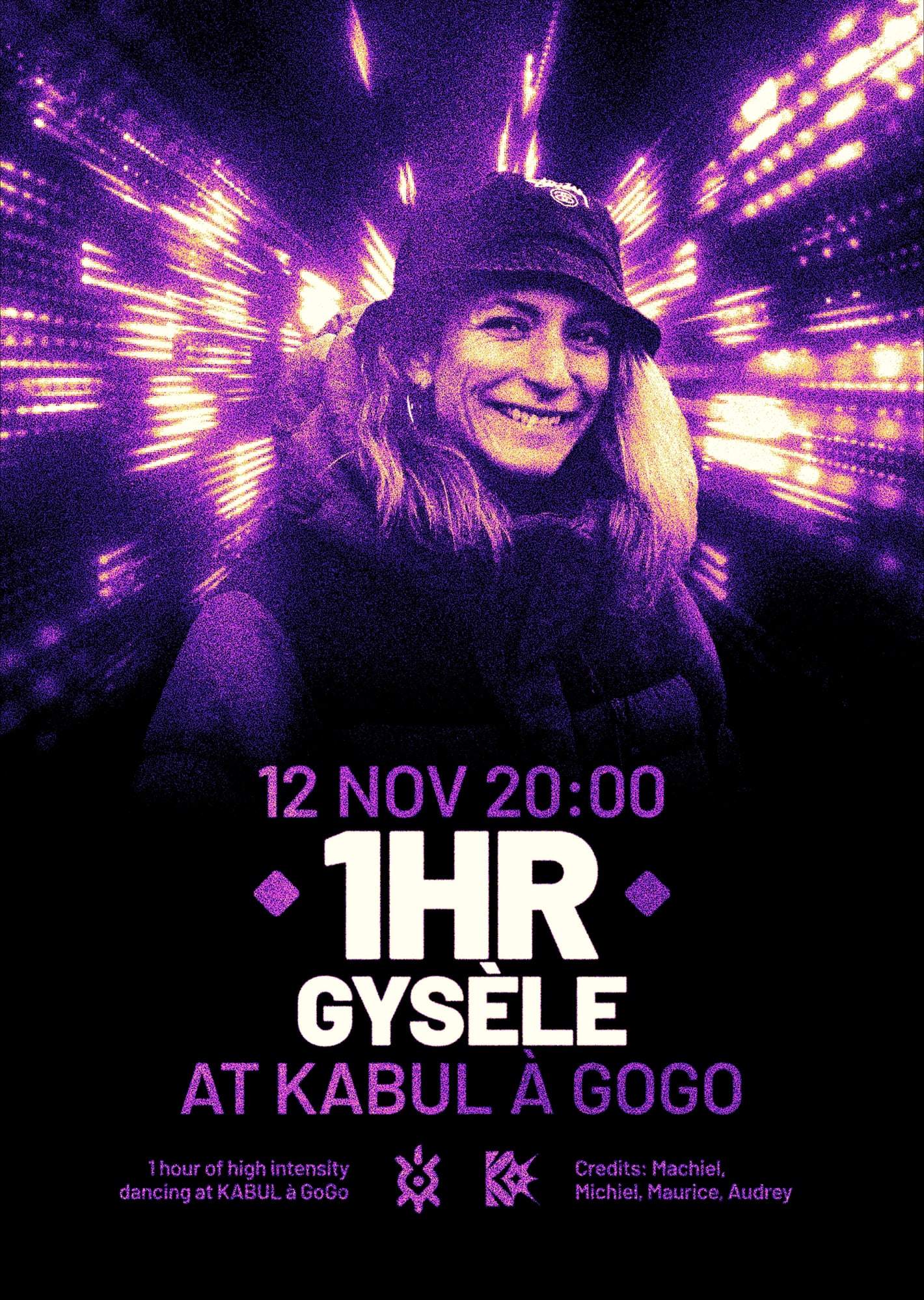 1 Hour Rave: Gyséle at KABUL à GoGo, Utrecht