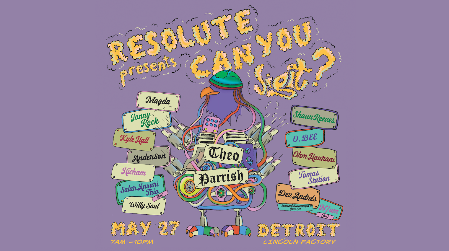 ReSolute presents Can You Jigit? at Lincoln Factory, Detroit