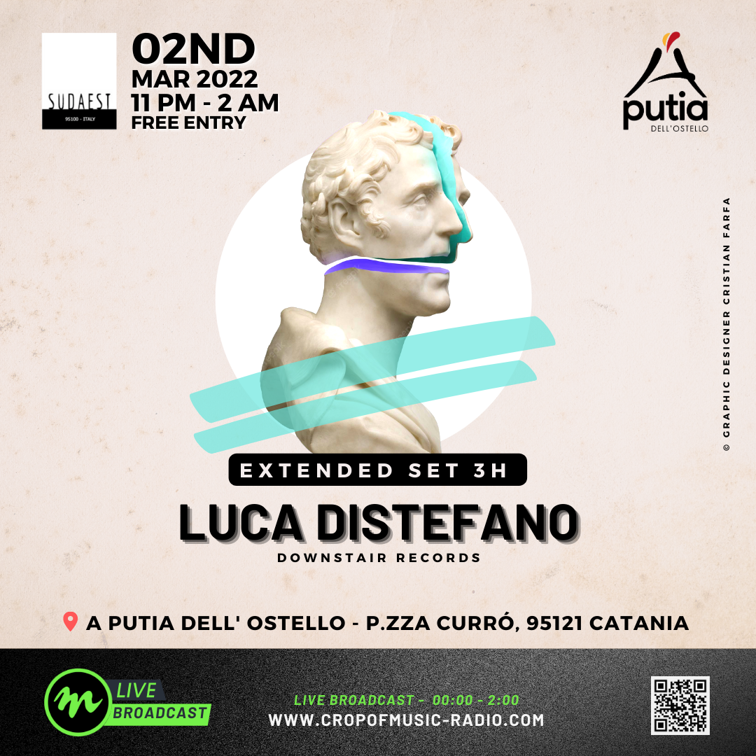 SUDAEST PRES: Luca Distefano 3 H EXTENDED SET at CAVE - Página frontal