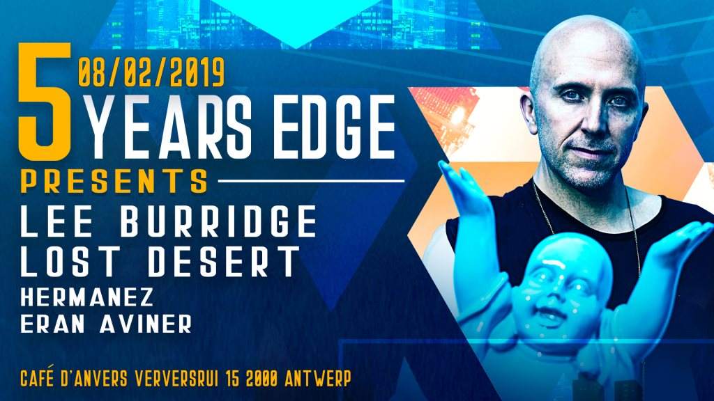 5 Years EDGE Pres. Lee Burridge (All Day I Dream) - Página frontal