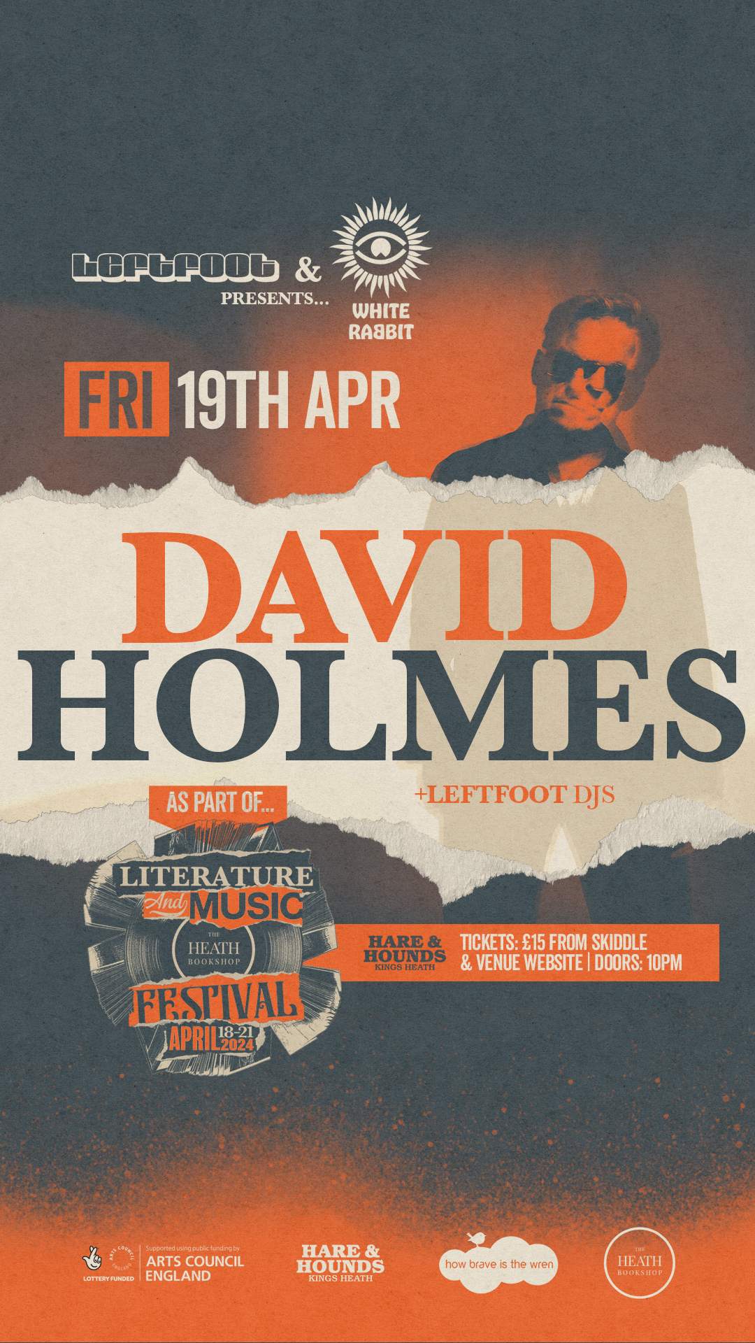 David Holmes (Club Show) - フライヤー表