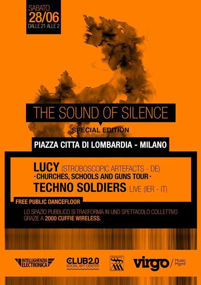 Lucy in Milano with Churches,Schools and Guns Tour - フライヤー表