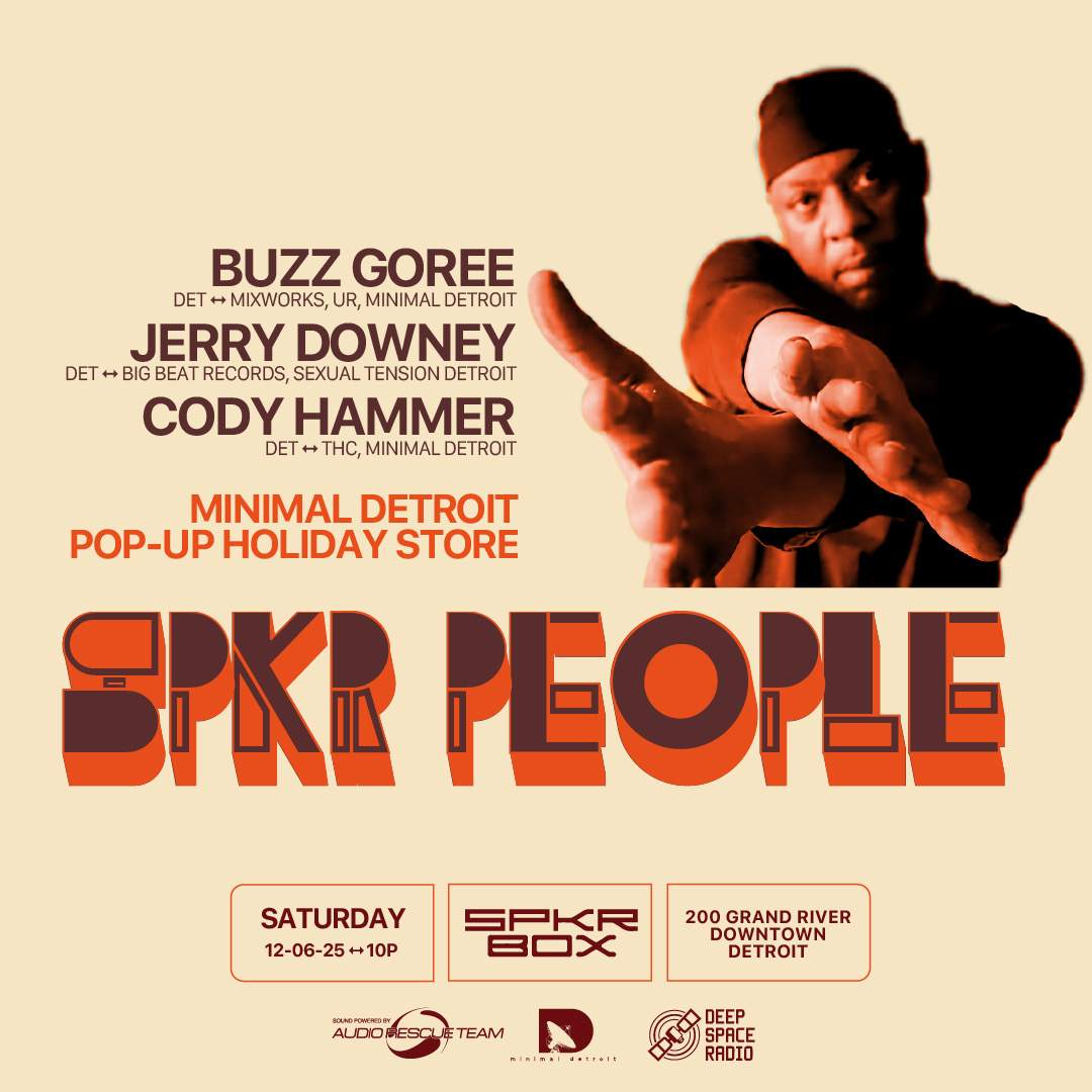 SPKR PEOPLE 6Dec2025 at Spkrbox, Detroit