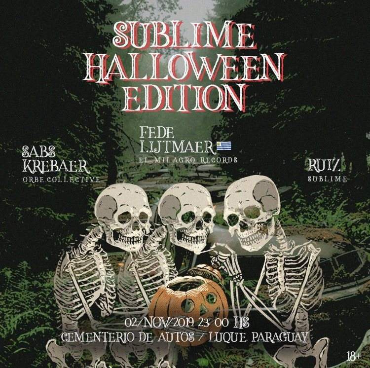 Sublime Halloween Edition W/ Fede Lijtmaer 🎃 - Página frontal