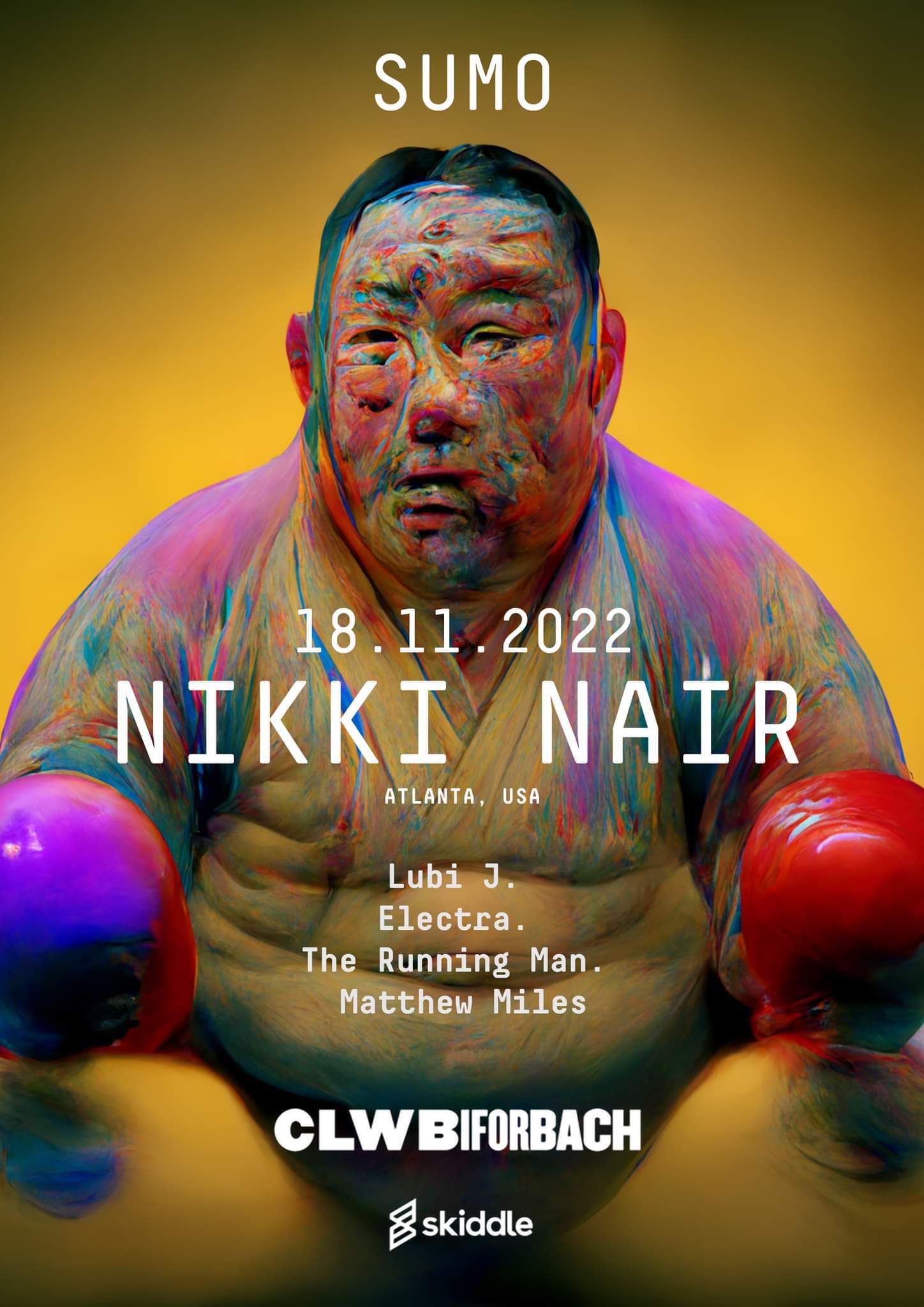 Sumo presents Nikki Nair - Página frontal
