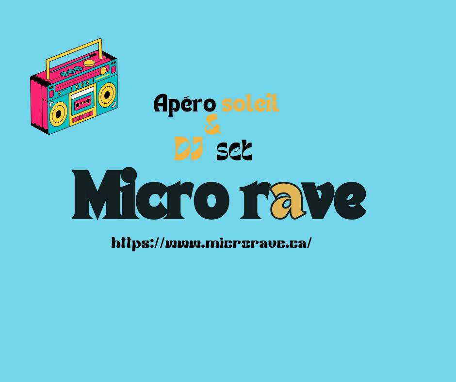Apéro Micro Rave at Parc La Fontaine, Montreal