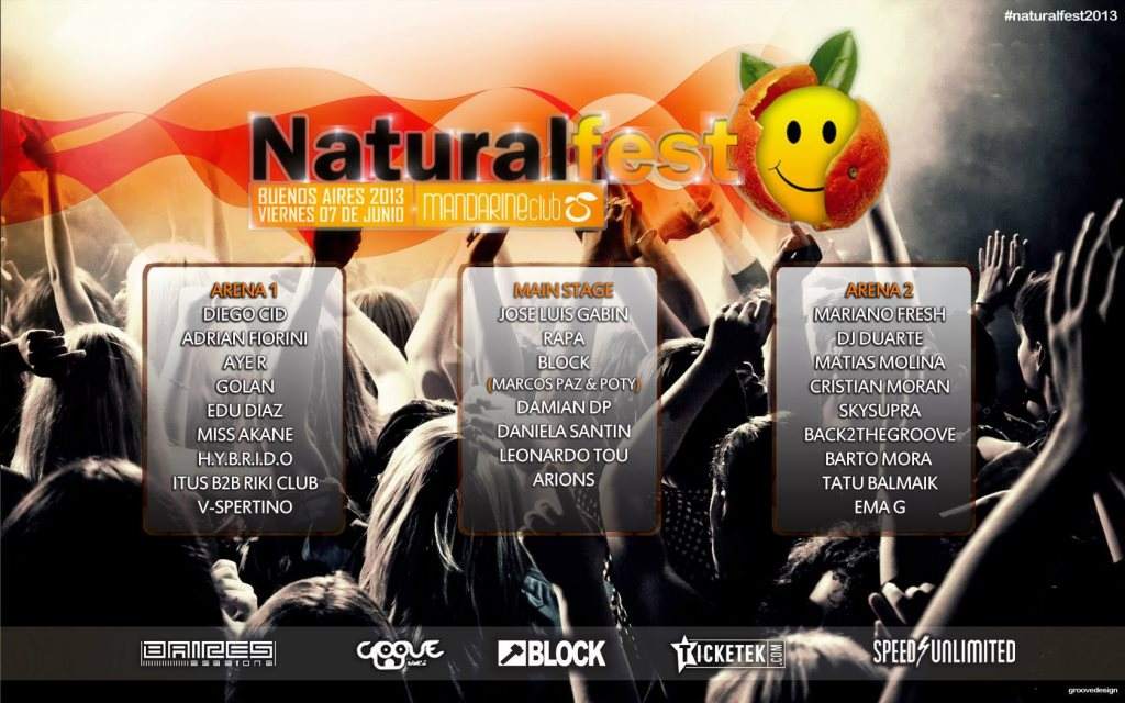 Naturalfest - フライヤー表