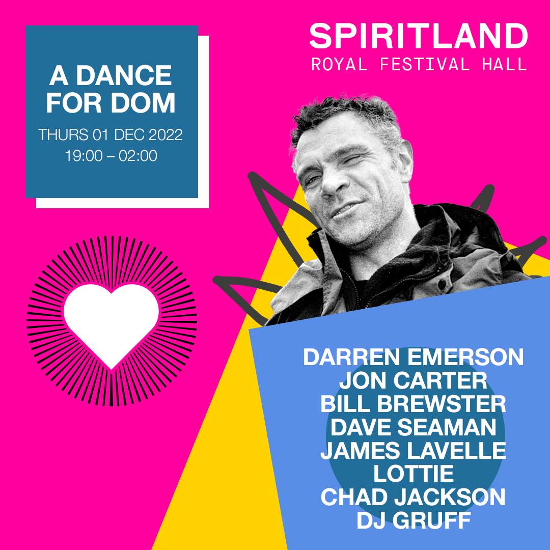 A Dance For Dom - a night to celebrate the life and legacy of Dom Phillips - フライヤー表