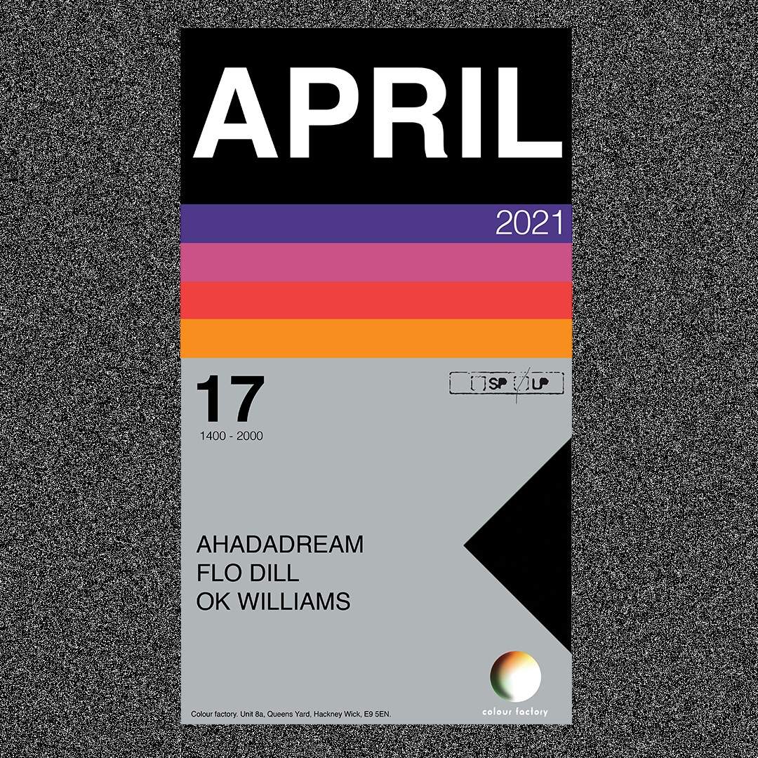 Colour Garden – Ahadadream, Flo Dill & OK Williams - Página frontal