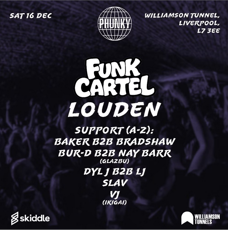 Phunky presents: Funk Cartel and Louden - Página frontal