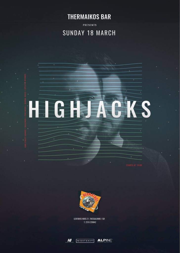 Highjacks - フライヤー表