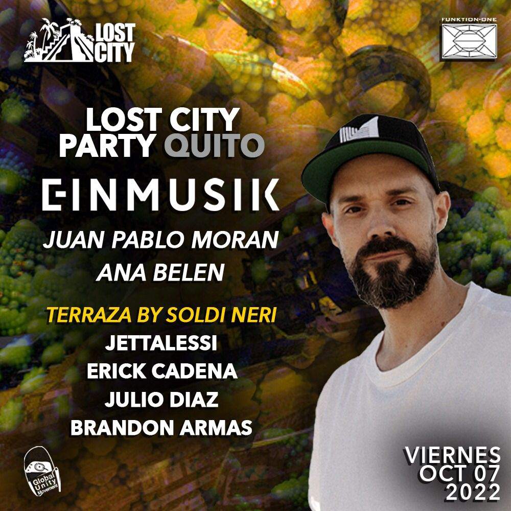 Lost City Quito pres. Einmusik - Página frontal