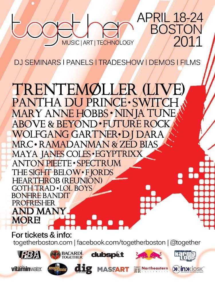 Together Festival presents: Pantha Du Prince with The Sight Below & Secret School - Página trasera