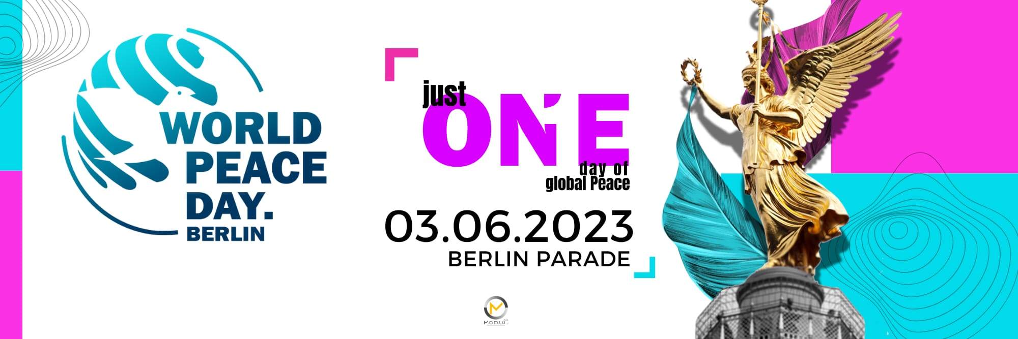 World Peace Day Berlin - Extended - フライヤー表