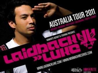 Laidback Luke Australian Tour - Página frontal