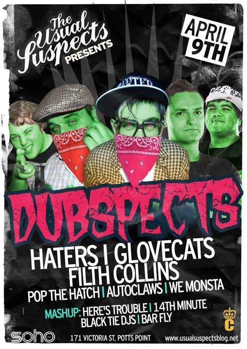 Dubspects! The Usual Suspects Ft Dubstep Takeover - Página frontal