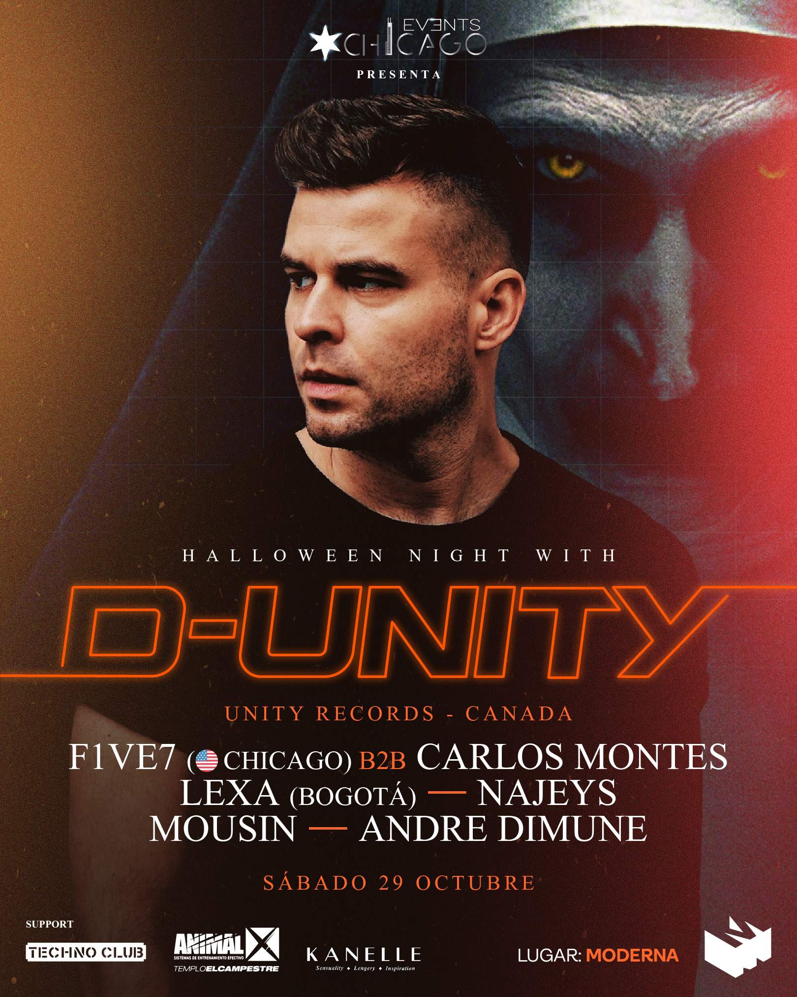 Chicago Events Pres. DUnity (Halloween) at Moderna, Medellin