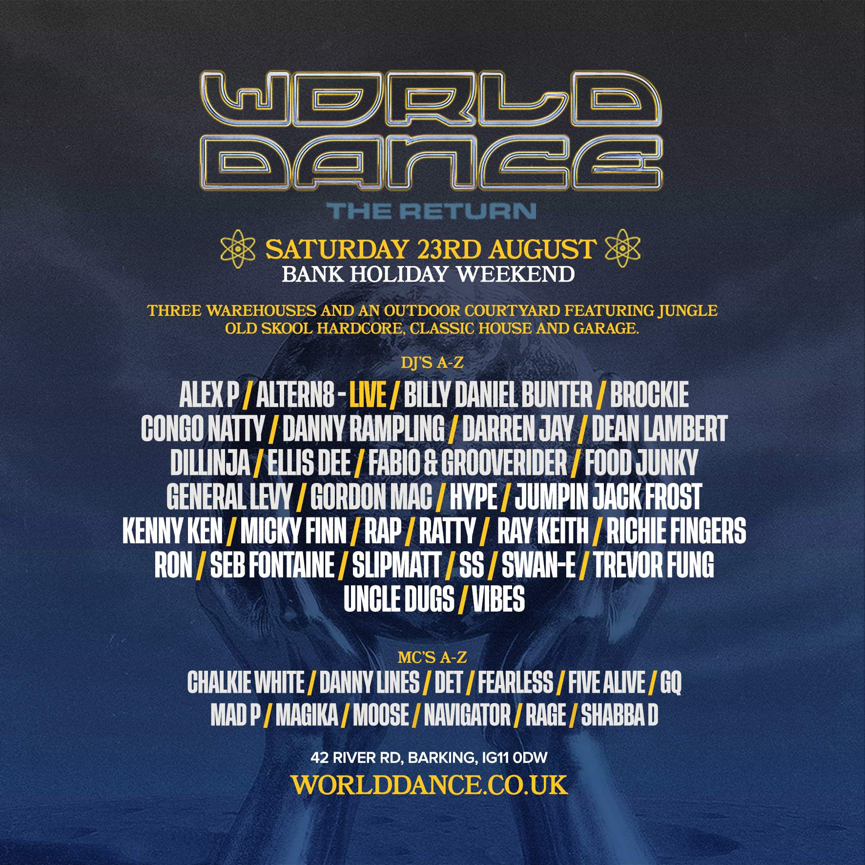 World Dance bij Eutopia Warehouse, London
